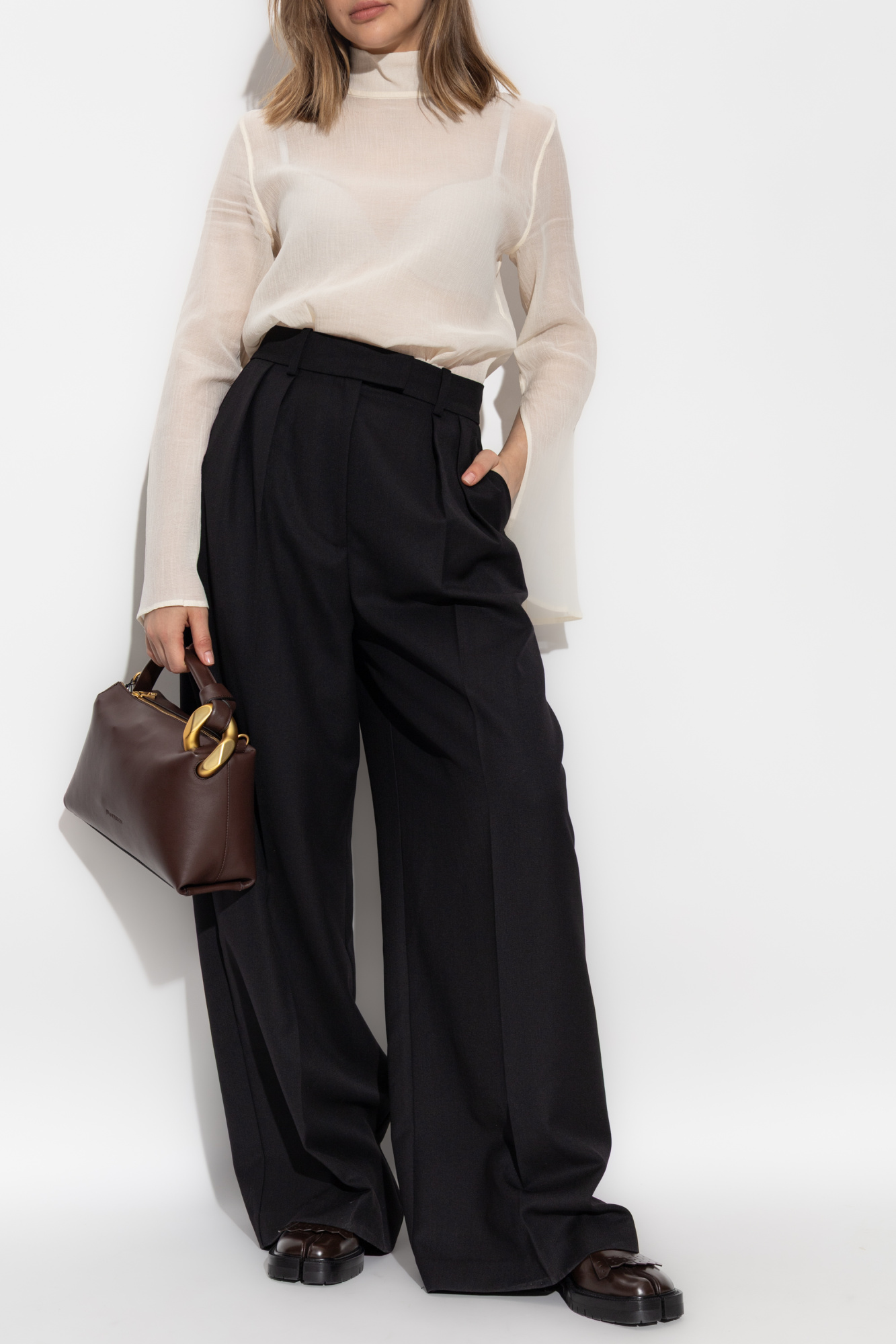 TOTEME Silk turtleneck | Women's | Vitkac